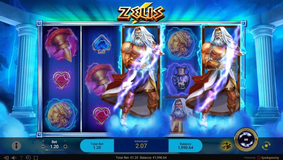 Zeus Nyerogepek Bonusz
