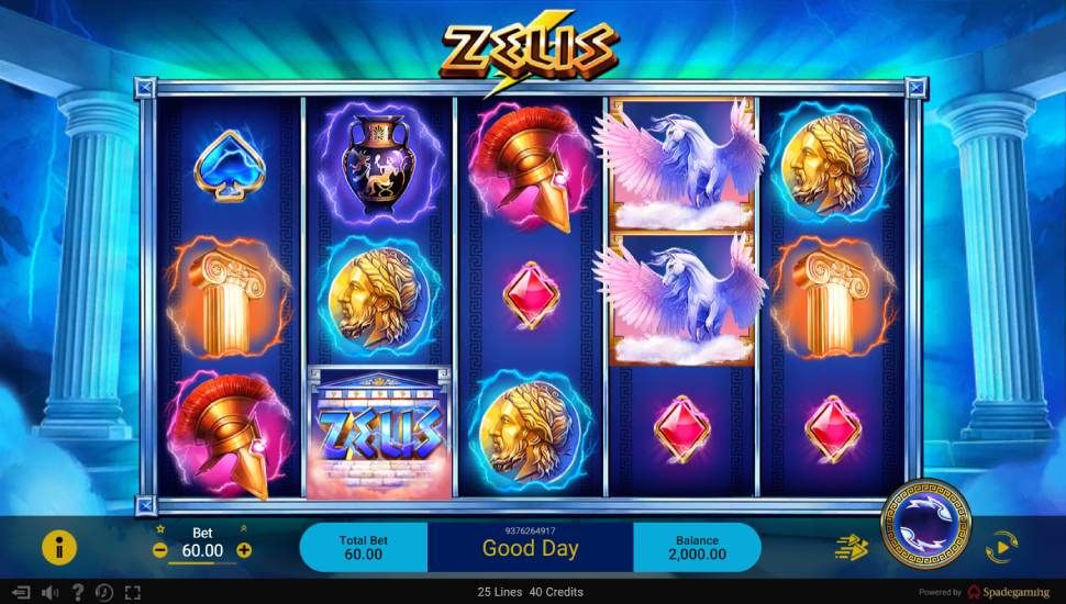 Zeus Nyerogepek Gameplay