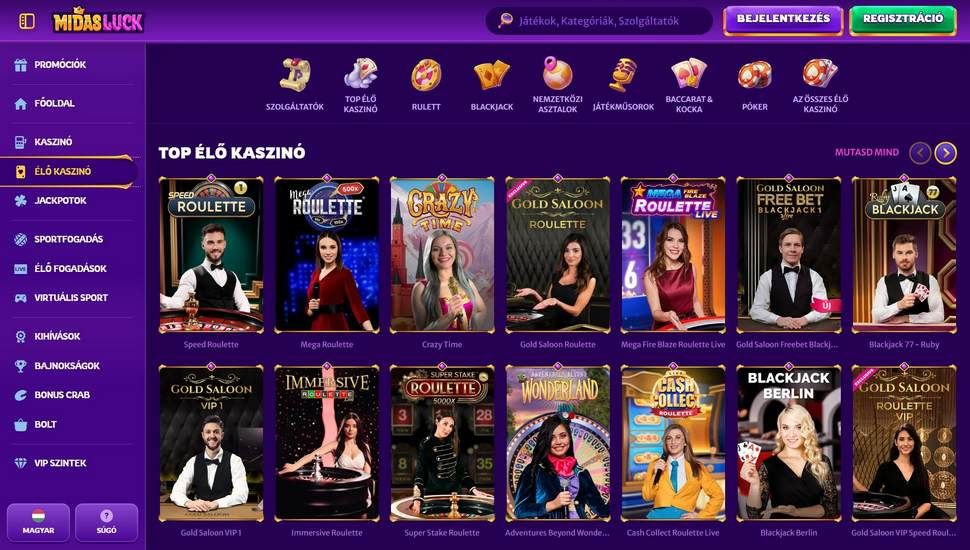 MidasLuck kaszino